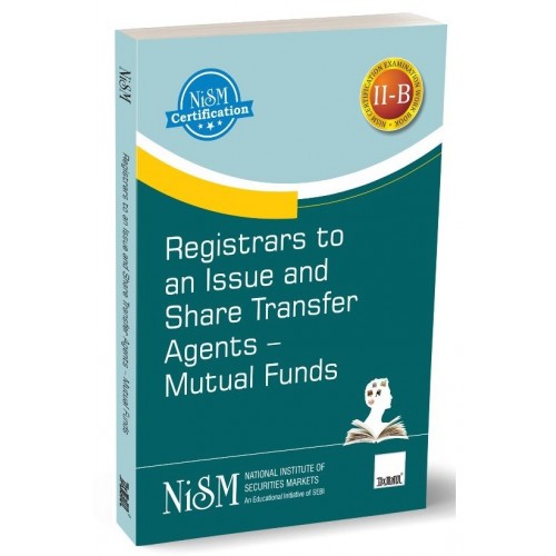 Taxmann's Registrars to an Issue and Share Transfer Agents- Mutual Fund By NISM | National Institute of Securities Market (II-B)